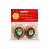 Mini Santa Cupcake Liners