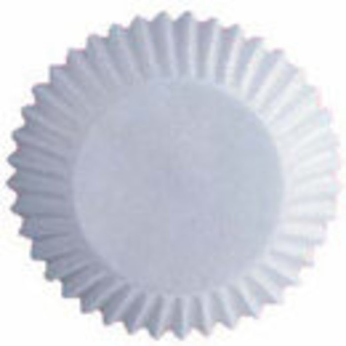 Mini White Cupcake Liners by Wilton