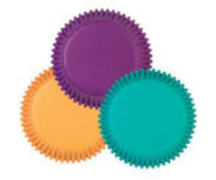 Jewel Tone Themed Cupcake Liners by Wilton Mini Sized