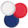 Red, White and Blue Cupcake Liners