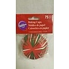 Red and Green Assorted Christmas Cupcake Liners