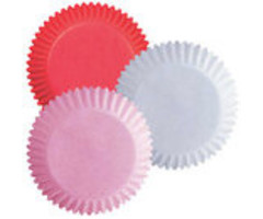 Red, Pink and White Valentine's Day Cupcake Liners