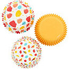 Polka Dot and Yellow Cupcake Liners