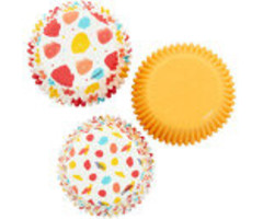 Polka Dot and Yellow Cupcake Liners