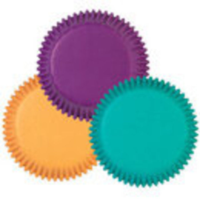 Jewel Tone Cupcake Liners Standard Sized