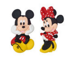 Mickey Mouse and Minnie Mouse Cake Toppers