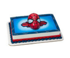 Spiderman Face Birthday Cake Kit