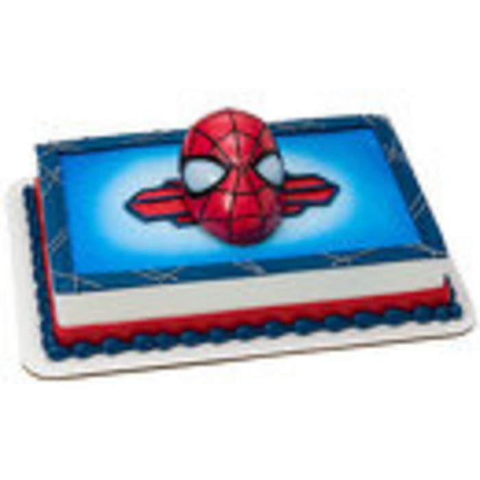 Spiderman Face Birthday Cake Kit