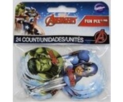 Avengers Cupcake Picks