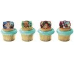 Jake and the Never land Pirates Cupcake Rings