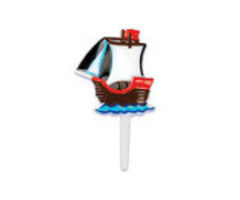 Pirate Ship Cupcake Picks