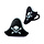 Pirate Hat Cupcake Rings