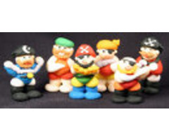 Pirate Cupcake Toppers - Cake Toppers 3-D Edible