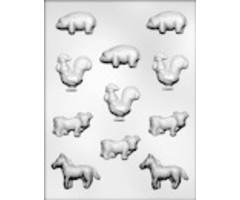 Farm Animal Candy Mold 90-11210