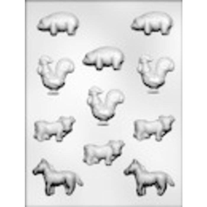 Farm Animal Candy Mold 90-11210