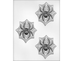 Spider and Web Halloween Candy Mold