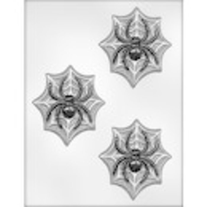 Spider and Web Halloween Candy Mold