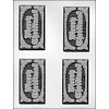 Merry Christmas Candy Bar Mold 90-4616