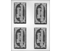 Merry Christmas Candy Bar Mold 90-4616