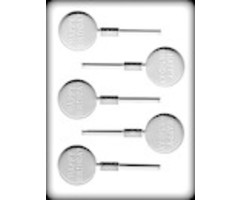 Happy Birthday Sucker Hard Candy Mold by Ck Products 8H-12136