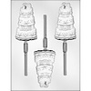 Wedding Cake Sucker Candy Mold