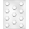 Snowflake Christmas candy mold 1-1/2" 90-4027