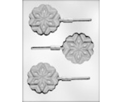 Snowflake Christmas candy Mold  3" 90-4233