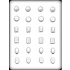 Edible Gem Shapes Hard Candy Mold by Ck Products 8H-5117