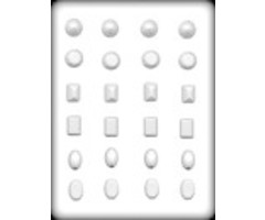 Edible Gem Shapes Hard Candy Mold by Ck Products 8H-5117