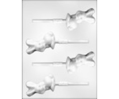 Smiling Sitting Bunny Sucker Candy Mold by Ck Products 90-2203