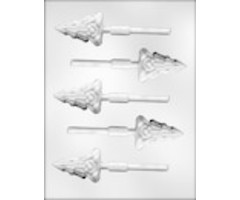 Smiley Face Tree Christmas candy mold 2-1/4" 90-4223