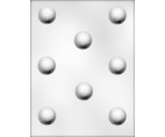 Small Smooth Truffle Candy Mold by Ck Products 90-5620