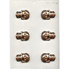 Small Skull Halloween Candy Mold