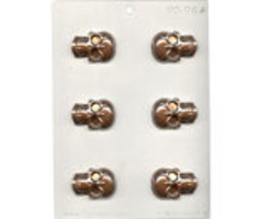 Small Skull Halloween Candy Mold