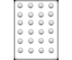 Half Round Hard Candy Mold by Ck Products 8H-5049