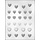 Small Assorted Heart Shaped Candy Mold cy Ck Products 90-1125