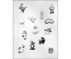 Small Assorted Halloween Candy Mold