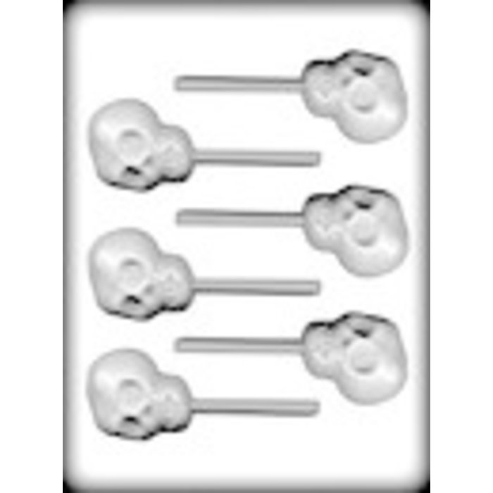 Skull Shaped Hard Candy Mold by Ck Products 8H-3262