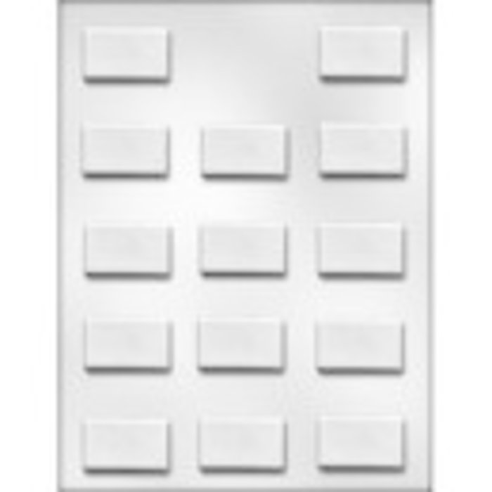 Rectangle Mint Candy Mold 90-5041