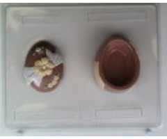Easter Egg Shaped Candy Box Mold by Concepts in Candy EO84