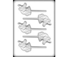 Unicorn Shaped Hard Candy Sucker Mold by Ck 8H-11192