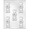 Easter Bunny with Bow Tie Candy Mold by Ck Products 90-2618