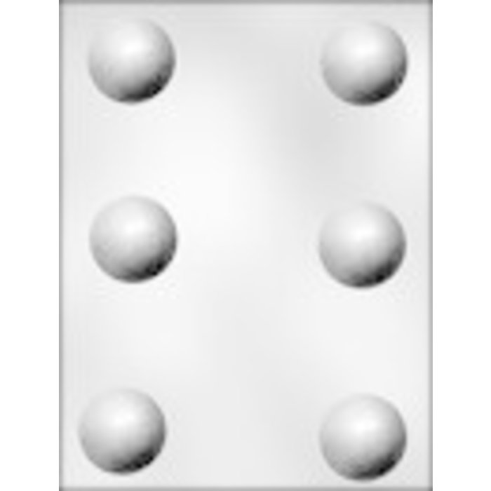 Large Smooth Truffle Candy Mold by Ck Products 90-5626