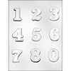 Large Numbers Candy Mold 90-14243