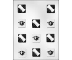 Graduation Themed Mint Candy Mold 90-13515
