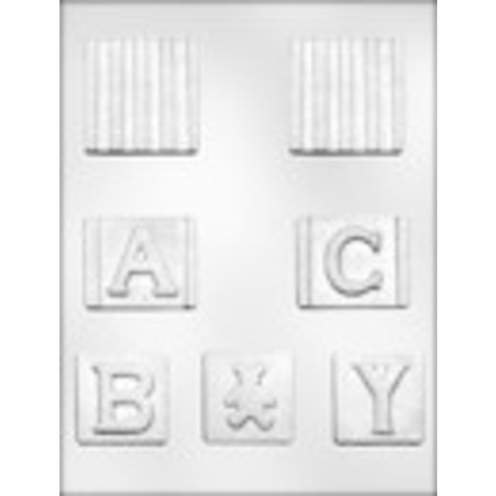 Baby Block Candy Mold 3-D 90-11533