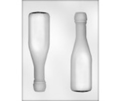 Champagne Bottle 3-D Candy Mold