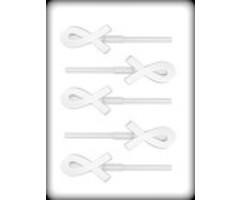 Awareness Ribbon Shaped Hard Candy Mold by Ck Products 8H-9231