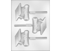 Cap and Scroll Sucker Candy Mold 90-13531