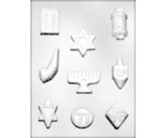 Jewish Symbols Themed Candy Mold by Ck Products 90-7101